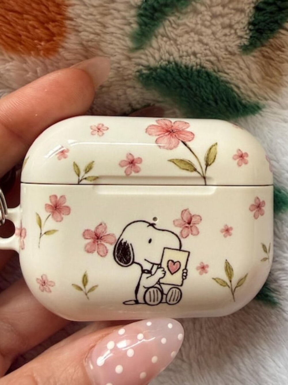 Snoopy AirPod Max Case | Floral Cartoon Headphone Cover